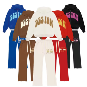 Survêtements d'hiver streetwear de qualité supérieure 2026 – Ensembles personnalisés avec logo pour hommes, sweats à capuche amples et pantalons de jogging pour garçons – Vente en gros - Product Image 6