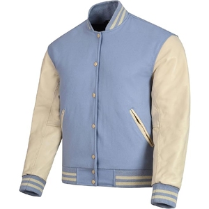 Custom Canvas Varsity Jacket for <b>Men</b> Front Embroidery Premium Quality Wholesale Price Hot Sale - Product Image 6