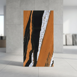 Carrelage de sol Offre Spéciale brun Osho 60x120 600x1200 aspect marbre poli glaçure brillante porcelaine Premium - Product Image 2