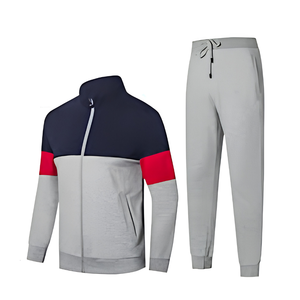 Custom Sports Suit Training Warm <b>Up</b> Competition Full <b>Zip</b> Half <b>Zip</b> Hooded No Hood Stand Collar Pullover <b>Jacket</b> Pants Joggers - Product Image 4