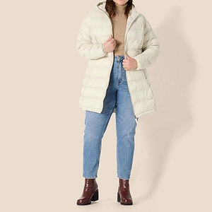 <b>Womens</b> <b>Lightweight</b> Water Resistant Packable Hooded Puffer Coat Warm Travel Friendly Quilted <b>Jacket</b> for Winter Outdoor - Product Image 6