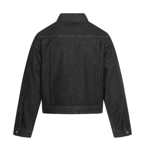 Blouson court en cuir PU style vintage pour homme, collection Printemps 2026, effet vieilli et délavé, avec logo frontal, idéal pour l'hiver - Product Image 5