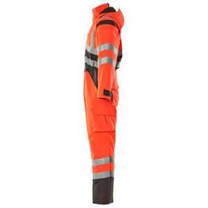 Combinaison de travail haute visibilité réfléchissante OEM pour ouvriers, unisexe, pour travaux en extérieur et construction - Product Image 6