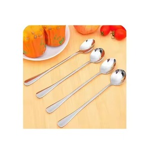 Handmade Metal Coffee Tea Spoon Stainless Steel Sugar Spoon Dessert Spoon Kitchen Table Elegant Finish - Product Image 4