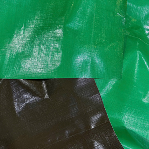 Bâche en PE verte très résistante, grande capacité, couleurs et dimensions personnalisées, couverture protectrice imperméable - Product Image 2
