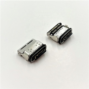 USB tipo C 24pin SMT conector hembra impermeable IPX8 5A corriente nominal - Product Image 1
