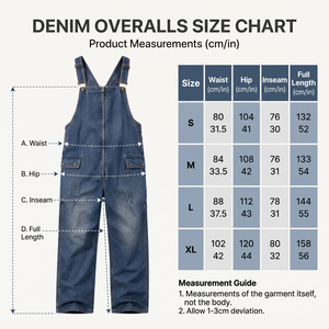 <b>Men's</b> Heavyweight Cotton Breathable Screen Printed Zip-Front Denim <b>Overalls</b> Custom OEM Cargo Bib Dungarees <b>for</b> Workwear - Product Image 6