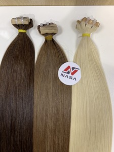 Vente en gros Extensions de cheveux à double tirage Remy Tape de premier choix Cheveux bruts de style droit des fournisseurs du Vietnam - Product Image 4