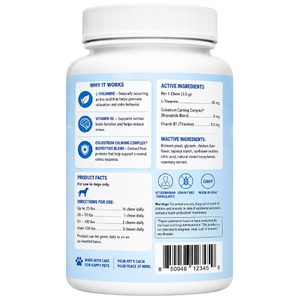 Golosinas Calmantes Premium para Perros y Gatos, Alivio de la Ansiedad y el Estrés, Favorecen la Relajación y el Comportamiento Saludable, Fabricante OEM - Product Image 2