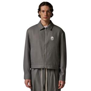 Chaqueta de Lana Mezclada para Hombre en Gris con Cierre de Cremallera, Diseño Elegante y Tela de Alta Calidad para un Estilo Moderno y Comodidad - Product Image 6