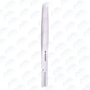 Pince à épiler pour sourcils en acier inoxydable solide, écologique, réutilisable, avec ressort, instruments de beauté de qualité supérieure, marque privée - Product Image 3