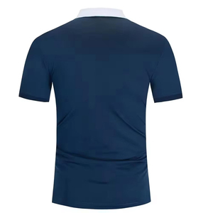 เสื้อโปโลทรงเข้ารูปปี 2026 พร้อมโลโก้สั่งทำพิเศษสำหรับผู้ชาย ดีไซน์แผงตัดต่อระบายอากาศได้ดี เสื้อยืดกอล์ฟ ขายส่งเสื้อโปโล - Product Image 2