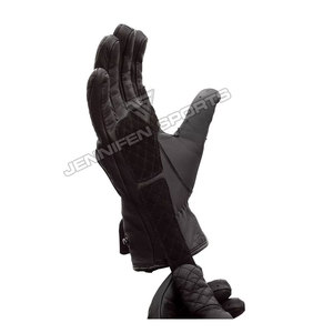 Gants de moto en cuir véritable pour écran tactile, gants de course pour hommes, gants de moto et de cyclisme en cuir pour hommes - Product Image 5