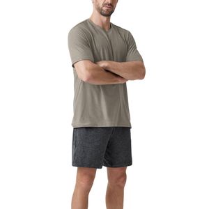 T-shirt personnalisé pour homme en coton premium, col rond, manches courtes, style streetwear, décontracté, doux, respirant, léger, pour l'été et le quotidien - Product Image 2