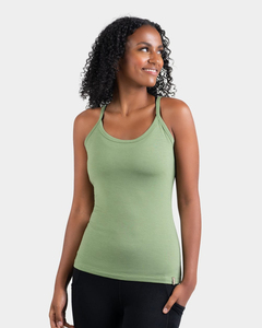 Women's Fashion Wholesale Bulk Ribbed Cotton Tank <b>Top</b>-Hip Hop Style Breathable & Quick Dry Solid Pattern Summer Fitness Wear - Product Image 4