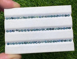 Saphirs naturels bleus, taille ovale, pierres précieuses en vrac pour la création de bijoux, bagues, pendentifs, boucles d'oreilles, pierres de haute qualité - Product Image 3