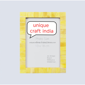 Marco de Fotos Arqueado de Madera Hecho a Mano con Acabado Minimalista en Color Marfil, Decoración Moderna y Elegante para Mesa - Product Image 5