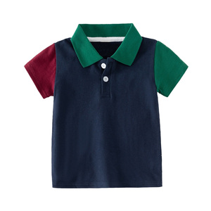 Polo de Manga Corta para Niños, Informal, de Alta Calidad, 100% Algodón Tejido, con Logotipo Personalizado, de Secado Rápido, Transpirable y Ecológico - Product Image 3