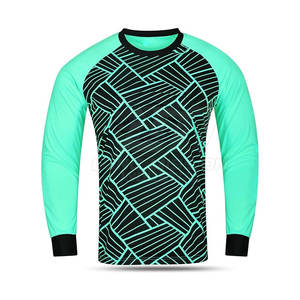 เสื้อผู้รักษาประตูคุณภาพสูง แบบซับลิเมชั่น ออกแบบโลโก้ทีมได้ตามต้องการ สำหรับผู้ชาย - Product Image 3