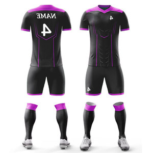Servicio OEM para ropa deportiva, uniforme de fútbol con logotipo personalizado, diseño multicolor, ropa de entrenamiento, conjunto de uniforme de fútbol de secado rápido - Product Image 4