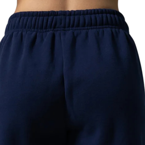 Women's Navy Blue Oversized Sweatpants with Elastic Waist Relaxed Fit Soft Fleece Jogger Pants Casual Gym Workout Lounge Active - Product Image 4