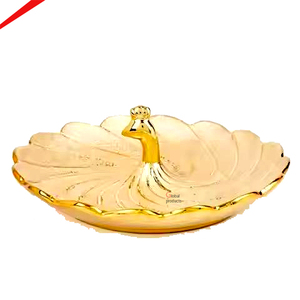 Centro de Mesa Decorativo de Lujo, Tazón de Nueces de Aluminio Brillante y Pulido, para Hogar y Hoteles, Elegante Servidor de Comida y Postres - Product Image 4