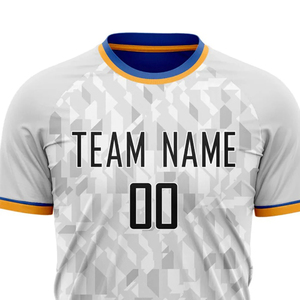 Camiseta de Fútbol para Hombre de Moda, Cómoda, de Poliéster, con Diseños Sublimados Personalizados, Tecnología de Corte Automatizado, OEM - Product Image 3
