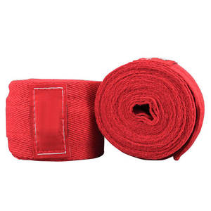Bandages de boxe de qualité professionnelle pour un confort accru et une utilisation durable, en mélange de coton doux avec boucle pour le pouce - Product Image 6