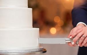 Best Quality Silver Stainless Steel Cake Server Knife Cutlery <b>Set</b> With Acrylic Handle Perfect Wedding Dessert Serving And Home - Product Image 6