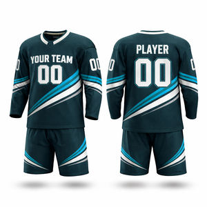 Vêtements de sport tendance, ensembles imprimés par sublimation / Logo personnalisé de haute qualité, couleurs personnalisées, respirant, séchage rapide, 100% - Product Image 1