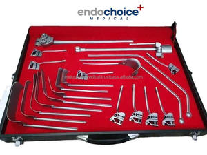 Basis Instruments chirurgicaux en acier inoxydable Omni Tract Table chirurgicale montée écarteur abdominal lames-pinces ensemble alimentation manuelle - Product Image 5