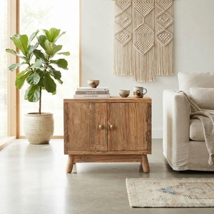 Modern Compact Solid <b>Wood</b> Coffee <b>Table</b> Elegant Small Cabinet Storage Furniture For <b>Rustic</b> Living Room Decor Setup Arts Design - Product Image 3