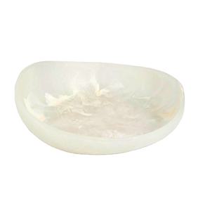 Bol de service en résine écologique poli à la main, plat personnalisé, couleur personnalisée, passe au lave-vaisselle, pour les fêtes, usage domestique, fabriqué en Inde - Product Image 1