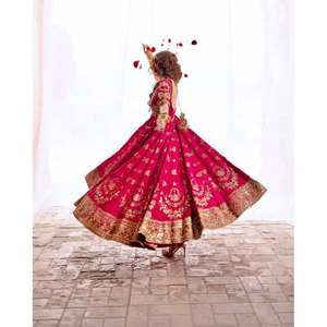 Vestido musulmán tradicional de diseñador con secuencia y bordado Zari Dupatta elegante accesorio de trabajo - Product Image 6