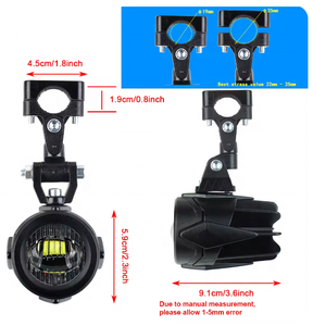 FYX Upgrade 40W 6000K copertura protettiva fendinebbia ausiliaria per moto <span class=keywords><strong>BMW</strong></span> R1200GS F800GS F700GS F650 <span class=keywords><strong>K1600</strong></span> - Product Image 4