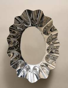 Bandeja de Servicio de Latón Macizo Hecha a Mano de Primera Calidad, Acabado Pulido Espejo, Bandeja de Latón con Acabado Dorado de Lujo, Bandeja Decorativa de Latón para Servir - Product Image 5