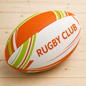 Pelota de Rugby Elite tamaño 5 | Pelotas de Rugby cosidas a mano para entrenamiento y partidos | Equipo deportivo de pelota de Rugby con agarre duradero y logotipo personalizado - Product Image 4