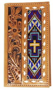 Bolso Ejecutivo de Cuero Artesanal Indio, Estilo Bohemio con Diseño Tradicional Detallado, Cierre de Cremallera para Uso Diario y Viajes - Product Image 2