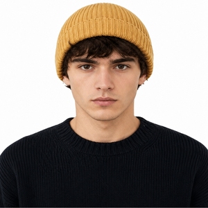 2026 Best Quality Unisex 100% Acrylic Jacquard Knit Soft Warm Breathable <b>Waterproof</b> Stretchable Adjustable Winter Fashion <b>Beanie</b> - Product Image 2