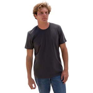 Camiseta Premium para Hombre, 100% Algodón, Bordada, 230g, Color Gris Oscuro, Cómoda, Informal, Estilo Urbano, Suave y Transpirable - Product Image 2