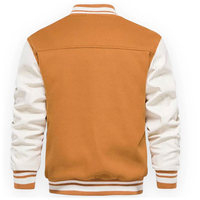 Veste universitaire tendance disponible en différentes couleurs, grandes tailles, marque privée, en vente.