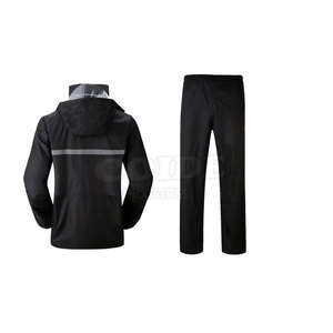 Ensemble coupe-vent respirant : veste à capuche et pantalon de jogging, ensemble coupe-vent d'extérieur, veste et pantalon de randonnée imperméables - Product Image 5