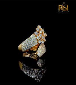 Anillo de Diamantes Cultivados en Laboratorio, Diseño Circular, Oro Sólido, Banda con Incrustaciones, Estilo Comet Spray, Varias Formas, Lujoso, para Hombre, OEM, ODM, Venta al Por Mayor, Suministro B2B - Product Image 4