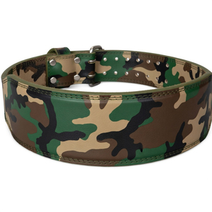 Cinturón de Levantamiento de Pesas Unisex de Cuero Vacuno de 10 mm, Resistente, Transpirable, Ajustable, Antideslizante, con Hebilla y Logotipo Personalizado - Product Image 2