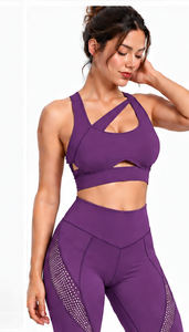 Conjunto de Yoga para Mujer, Sujetador Deportivo Acolchado, Leggings de Cintura Alta, Dos Piezas, Suave como la Mantequilla, Elástico en Cuatro Direcciones, Ropa Deportiva para Gimnasio y Entrenamiento - Product Image 6