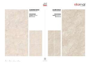 Azulejos de Porcelana Brillante para el Hogar Moderno, 60x120cm, 600x1200mm, 24x48 Pulgadas, Elegantes Azulejos para Sala de Estar Interior - Product Image 3