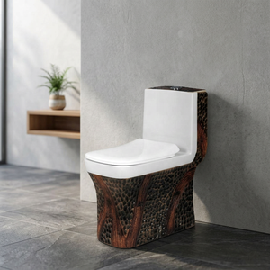 WC monobloc en céramique de conception européenne, couleur design, modèle Vistaar Sanitary, en promotion - Product Image 4
