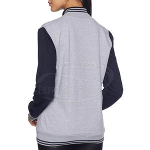 Veste Letterman grande taille pour femmes Veste Letterman en gros Veste Letterman durable pour femmes - Product Image 3