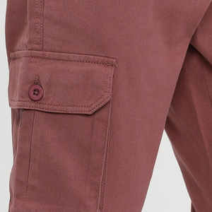 Pantalones Deportivos Cargo de Cintura Alta para Hombre con Logotipo Personalizado - Transpirables y de Secado Rápido, Pantalones para Hombre Lavados - Product Image 5