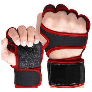 Nuevos Guantes de Neopreno para Cross Training, Levantamiento de Pesas, Gimnasio, Fitness, Powerlifting, Antideslizantes, con Soporte para Muñeca y Cierre de Gancho - Product Image 4